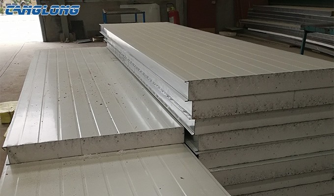 Cold storage panel material