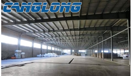 Preparations for building steel structure breeding shed