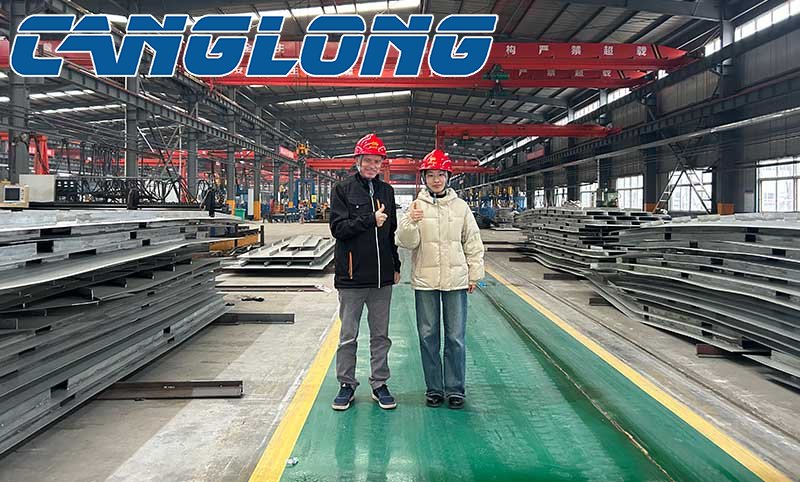 Brunei customer visits factory