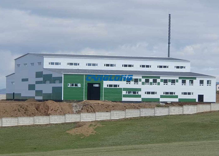 Mongolia prefabricated factory building