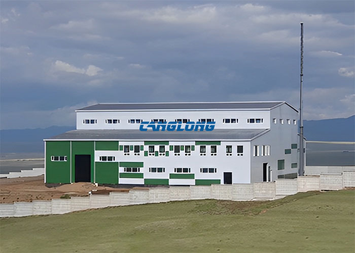 Mongolia prefabricated factory building