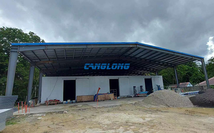 Philippine steel structure cold storage