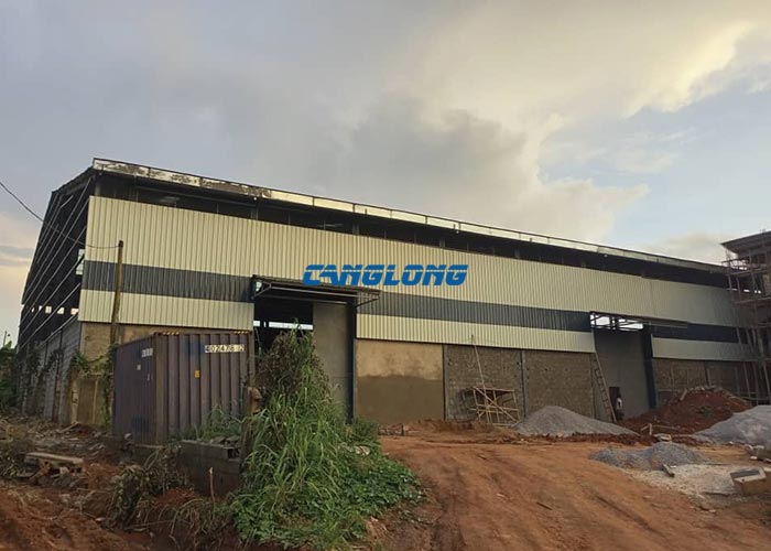 Cameroon steel factory building