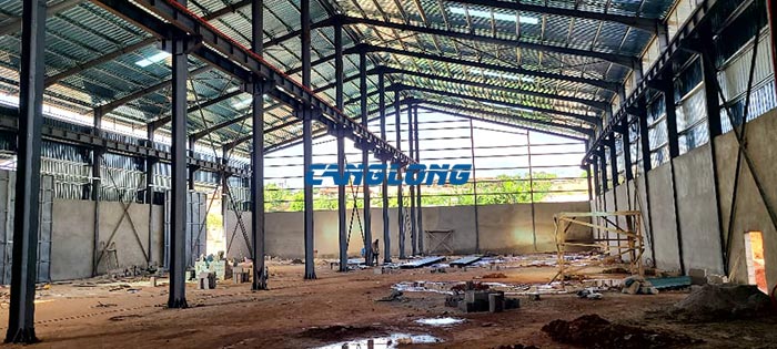 Cameroon steel factory building