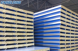 Rock wool sandwich panel