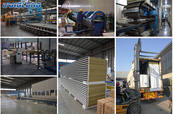 Rock wool sandwich panel