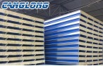 Sandwich Panel / Color steel plate - Rock Wool Sandwich Panel