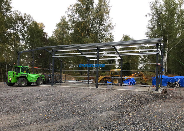 Swedish Steel Frame Garage