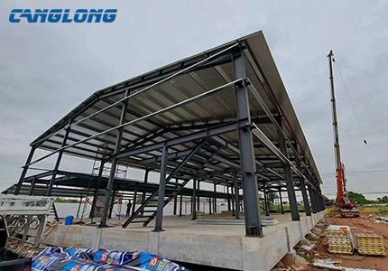 Thailand steel structure warehouse