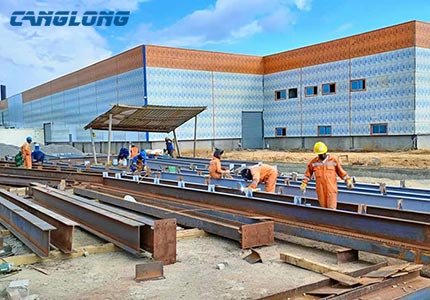 Cameroon steel structure large factory