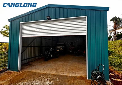 Guam small metal garage