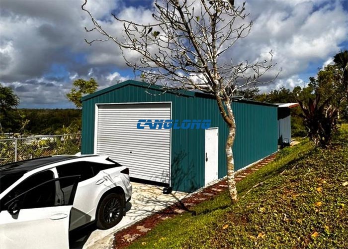 Guam small metal garage