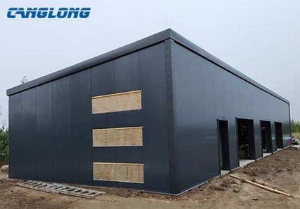 Canadian prefabricated garage building