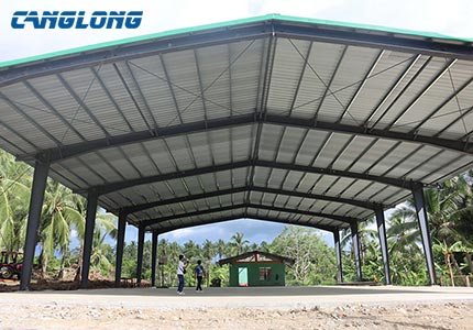 Philippine new steel shed building