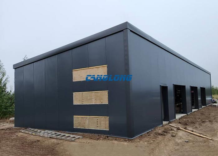 Canadian prefabricated garage building