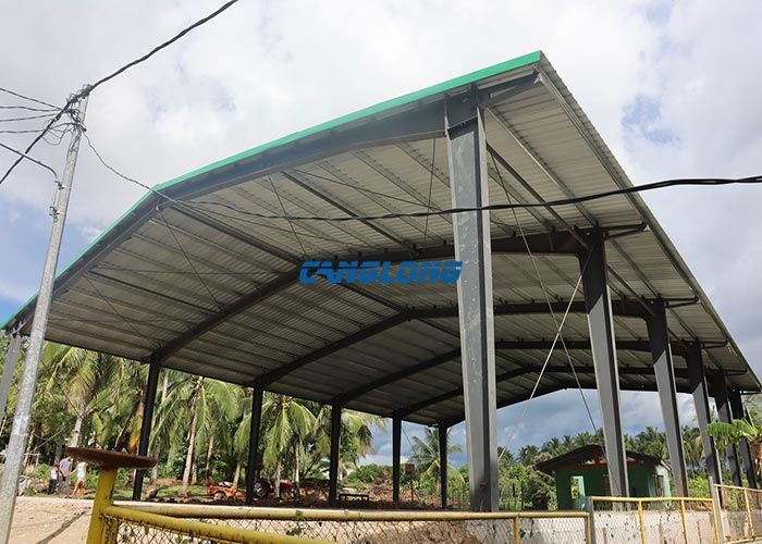 Philippine new steel shed building