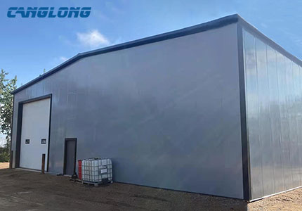 Canada prefabricated metal warehouse