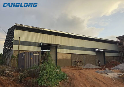 Cameroon steel factory building