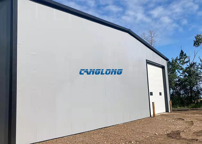 Canada prefabricated metal warehouse