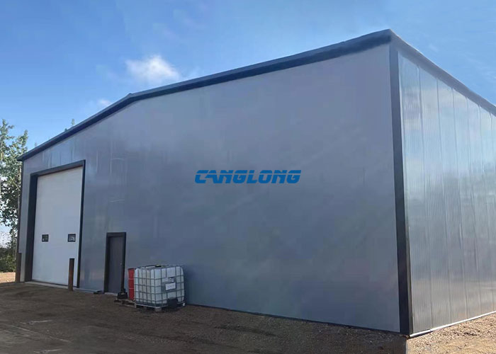 Canada prefabricated metal warehouse