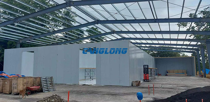 Philippine steel structure cold storage