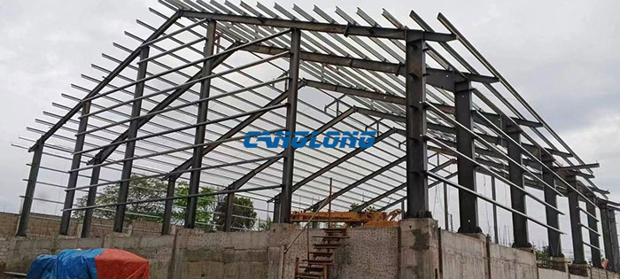 Philippines prefabricated steel warehouse