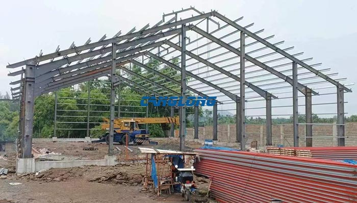 Philippines prefabricated steel warehouse