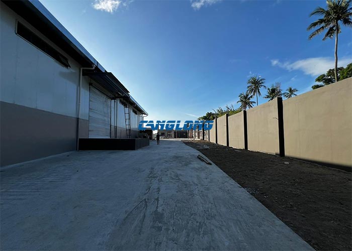 Philippines prefabricated steel warehouse