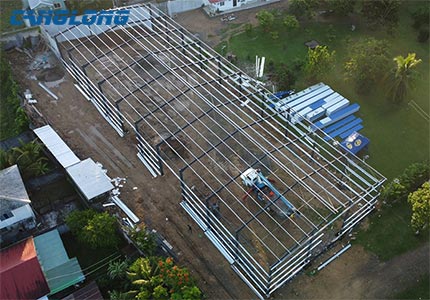 Honduras metal warehouse construction