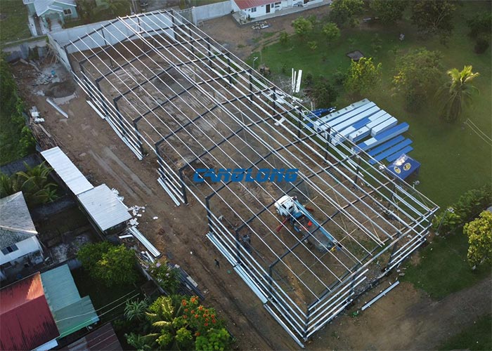 Honduras metal warehouse construction