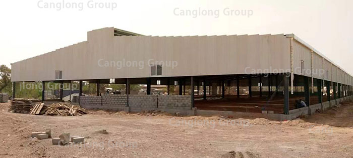 Burkina Faso steel structure factory