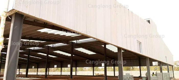 Burkina Faso steel structure factory