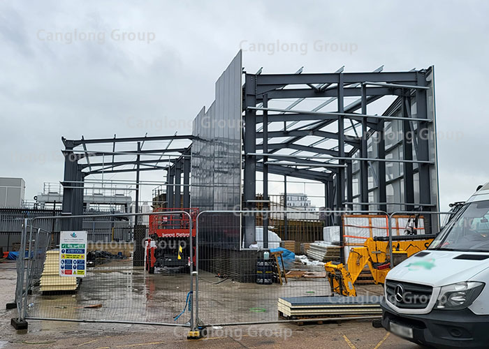 England steel warehouse pu panel installation