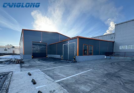 Mongolian prefabricated workshop building