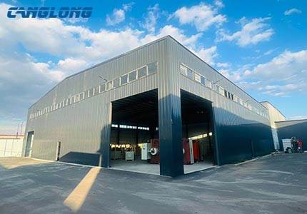 Armenia 32x30m steel warehouse