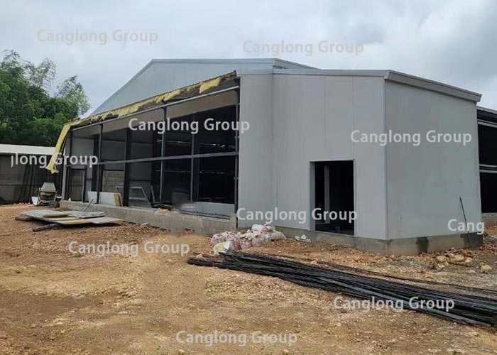 Philippine steel structure chicken shed