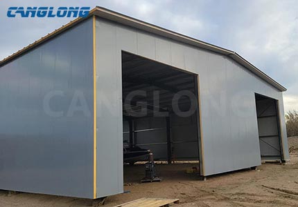 Canada 60x100ft prefabricated warehouse