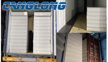 200mm thickness EPS wall panels sent to the United States