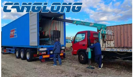 Steel structure warehouse kits arrives in Japan