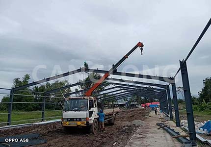 Philippine 1360sqm poultry house