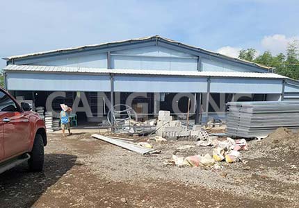 Philippines Cebu chicken shed