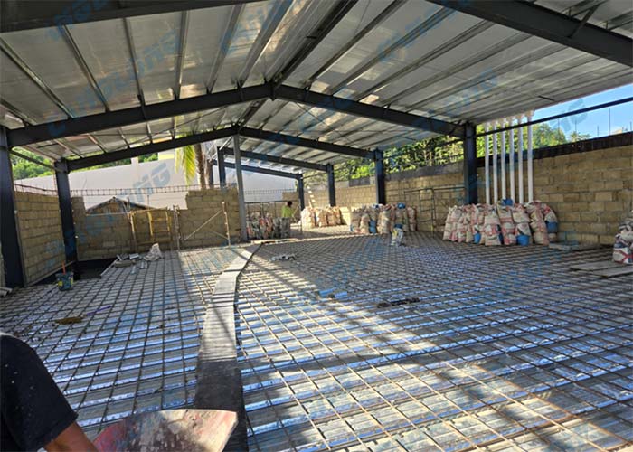 Philippine two story steel house