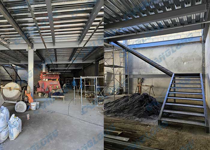 Philippine two story steel house