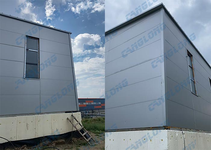 Mongolia prefabricated steel workshop