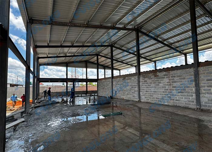 Zambia mezzanine warehouse
