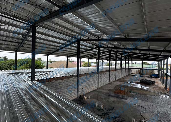 Zambia mezzanine warehouse