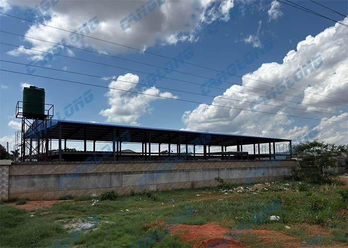 Zambia mezzanine warehouse