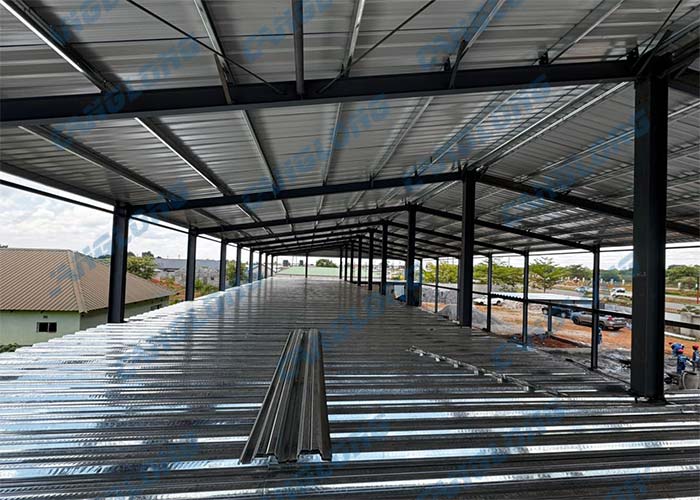 Zambia mezzanine warehouse