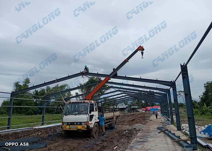Philippine 1360sqm poultry house