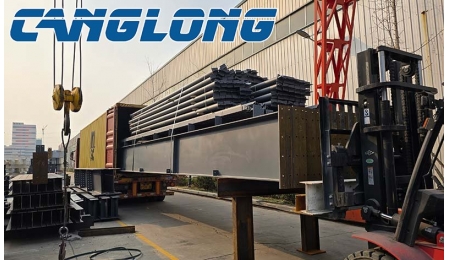 Canglong Group successfully delivers Paraguay steel structure warehouse project